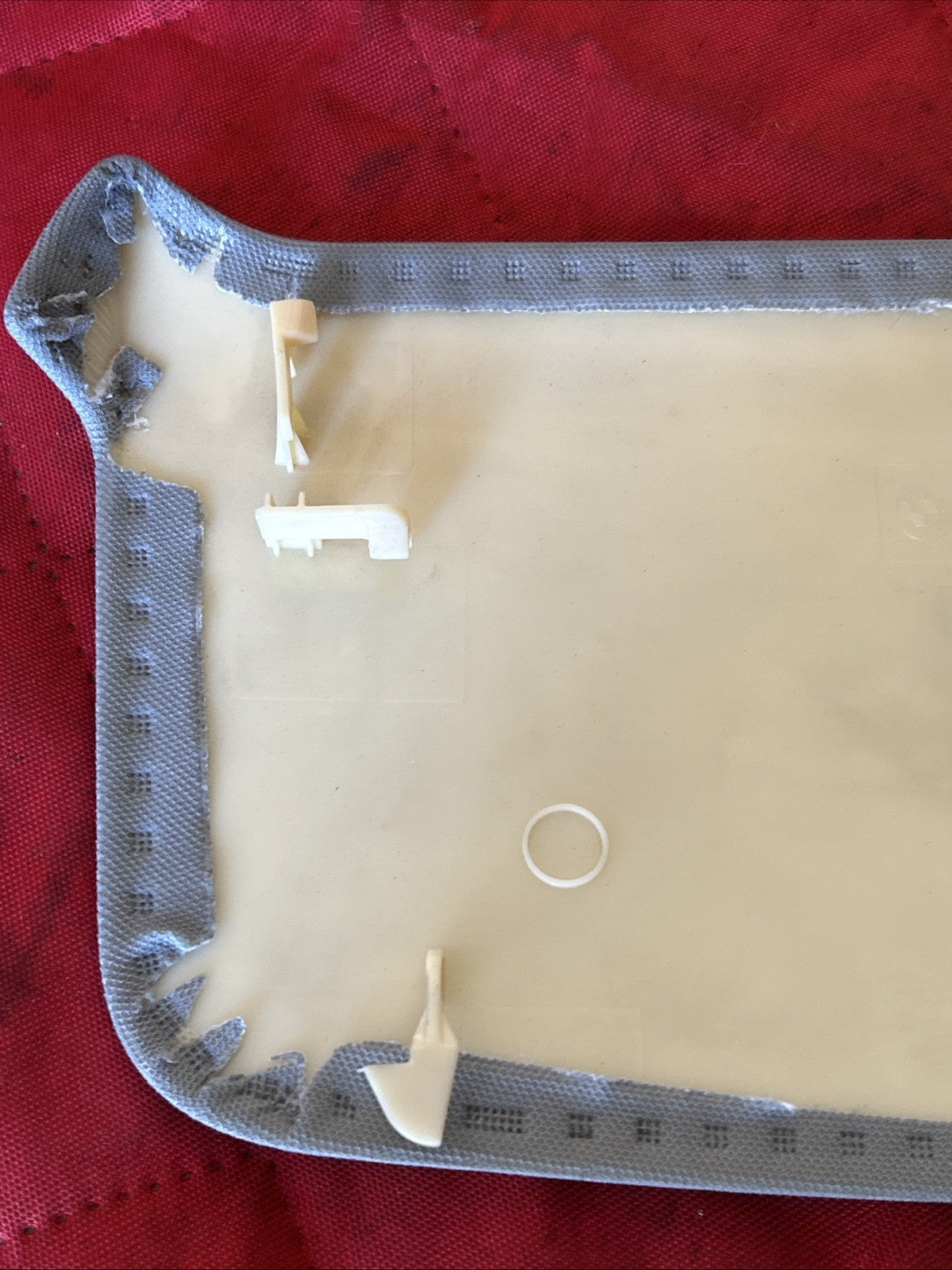 07-13 BMW 3 SERIES E92 E93 COUPE HEADLINING REAR BRAKE COVER GREY 7139298
