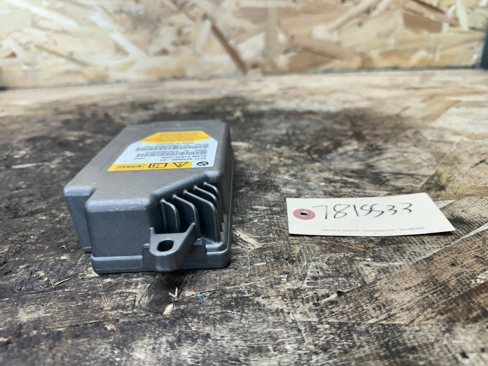 BMW 2009-2017 F10 F11 5 SERIES SRS CONTROL UNIT IMPACT SENSOR OEM 9239985
