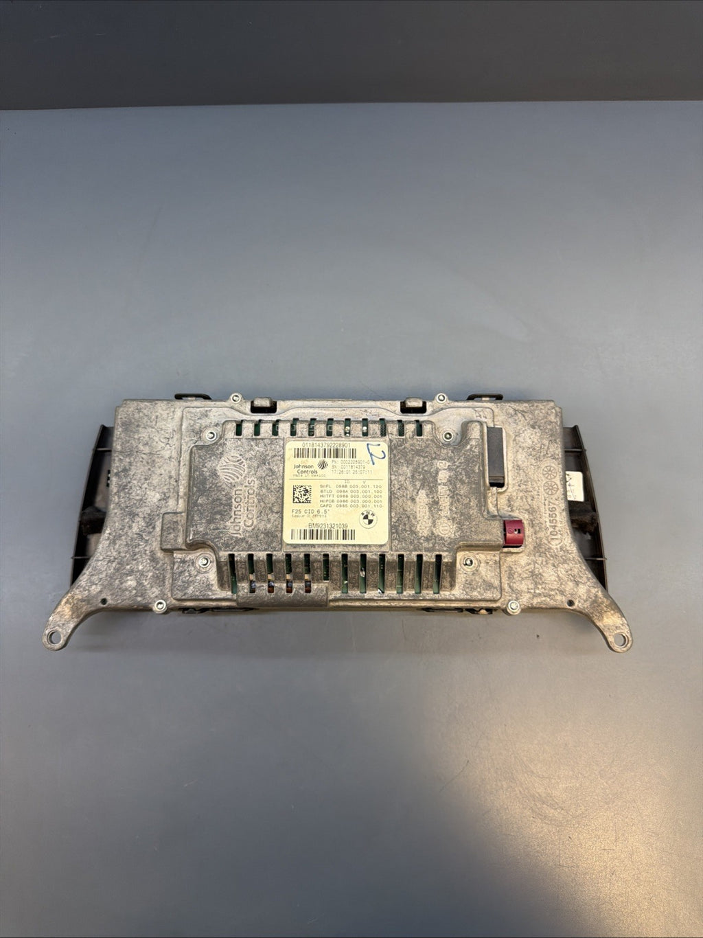 10-17 OEM BMW X3 F25 CENTRAL INFORMATION DISPLAY CID 6.5 9231321039