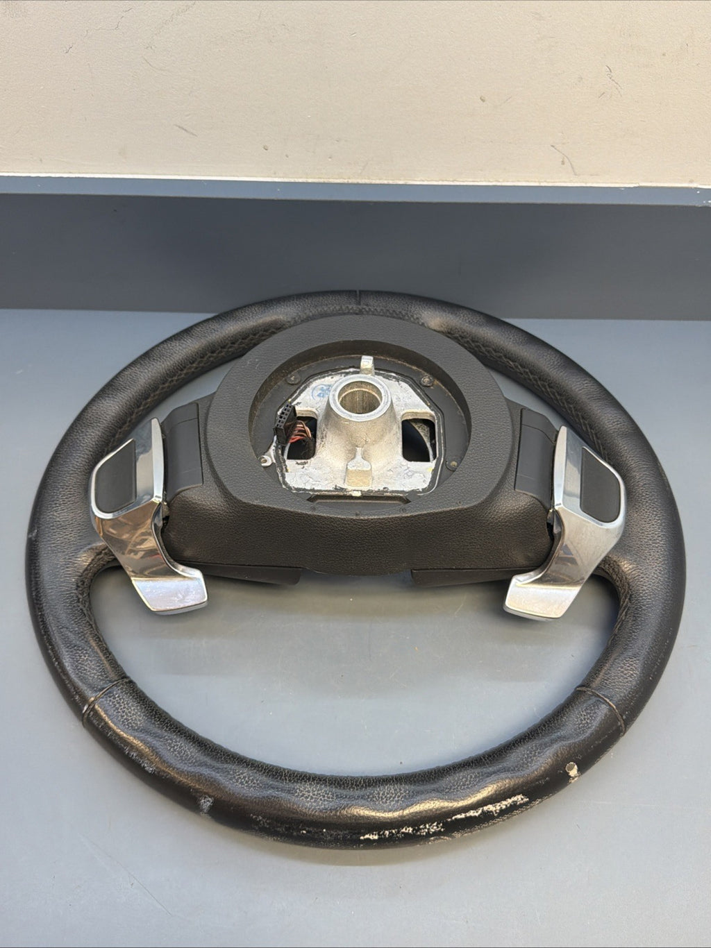 04-10 BMW E60 550i 540i 645Ci 650i Sport Steering Wheel w/ Paddle Shift 6968573