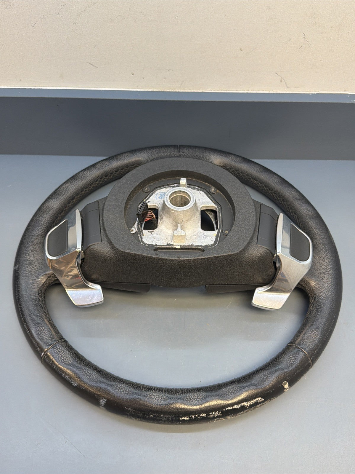 04-10 BMW E60 550i 540i 645Ci 650i Sport Steering Wheel w/ Paddle Shift 6968573