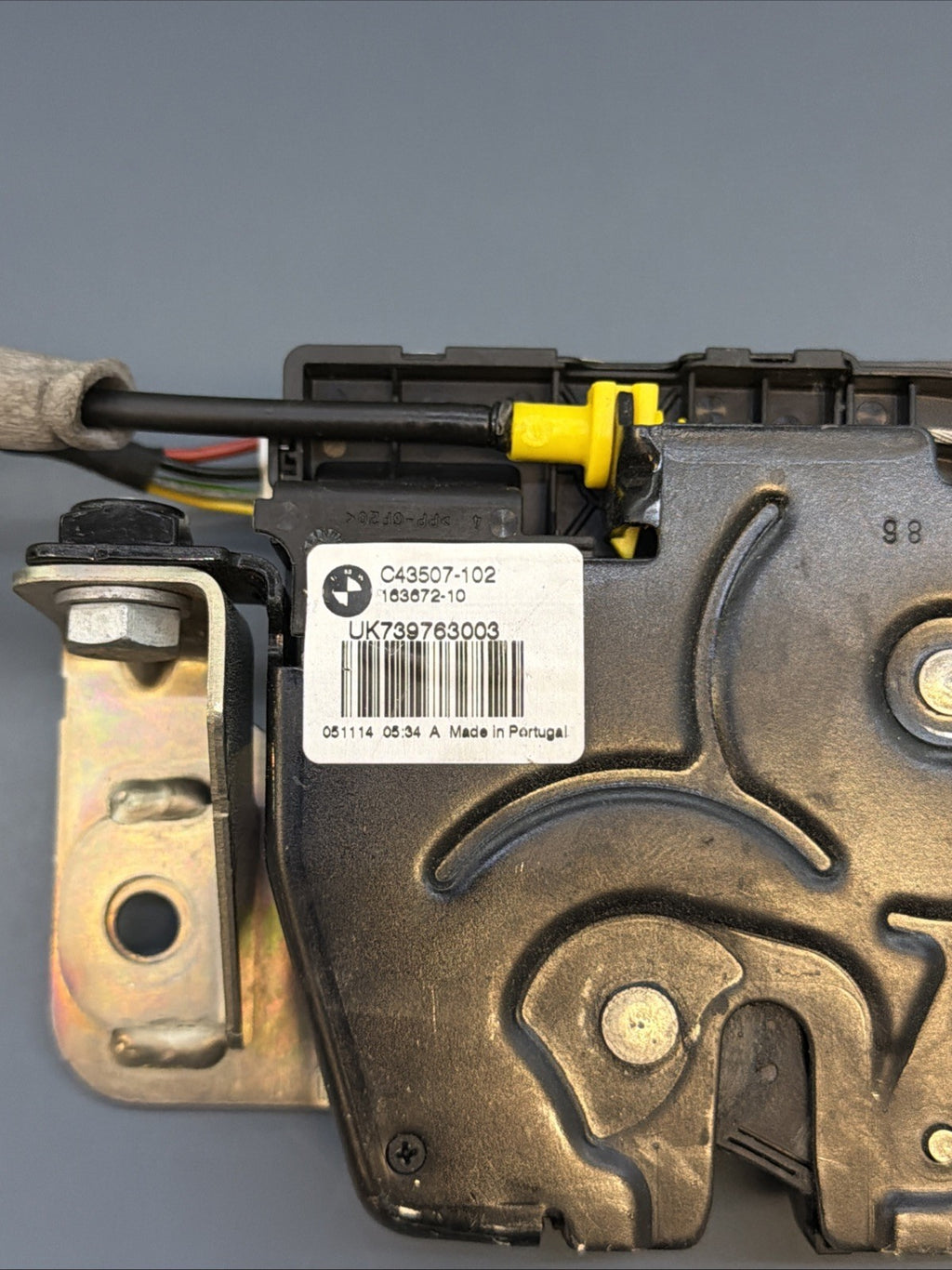 12-18 BMW F30 F32 F10 F34 Rear Trunk Lid Lock Latch Release Actuator 163672-10