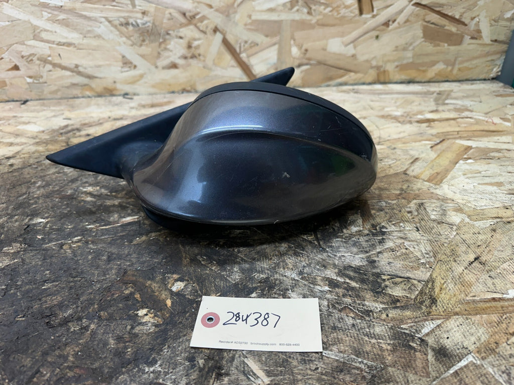 BMW 2006-2009 E90 3 SERIES LEFT DRIVER SIDE POWER MIRROR DARK GRAY OEM 7906930