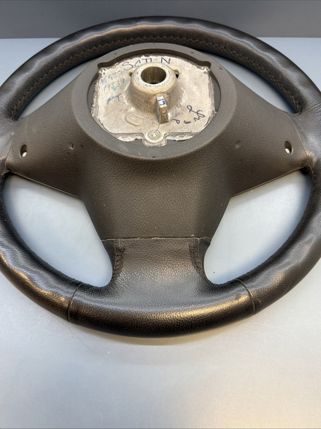 2011-2013 BMW X5 E70 XDRIVE35I FRONT LEFT STEERING WHEEL LEATHER BLACK HEATED