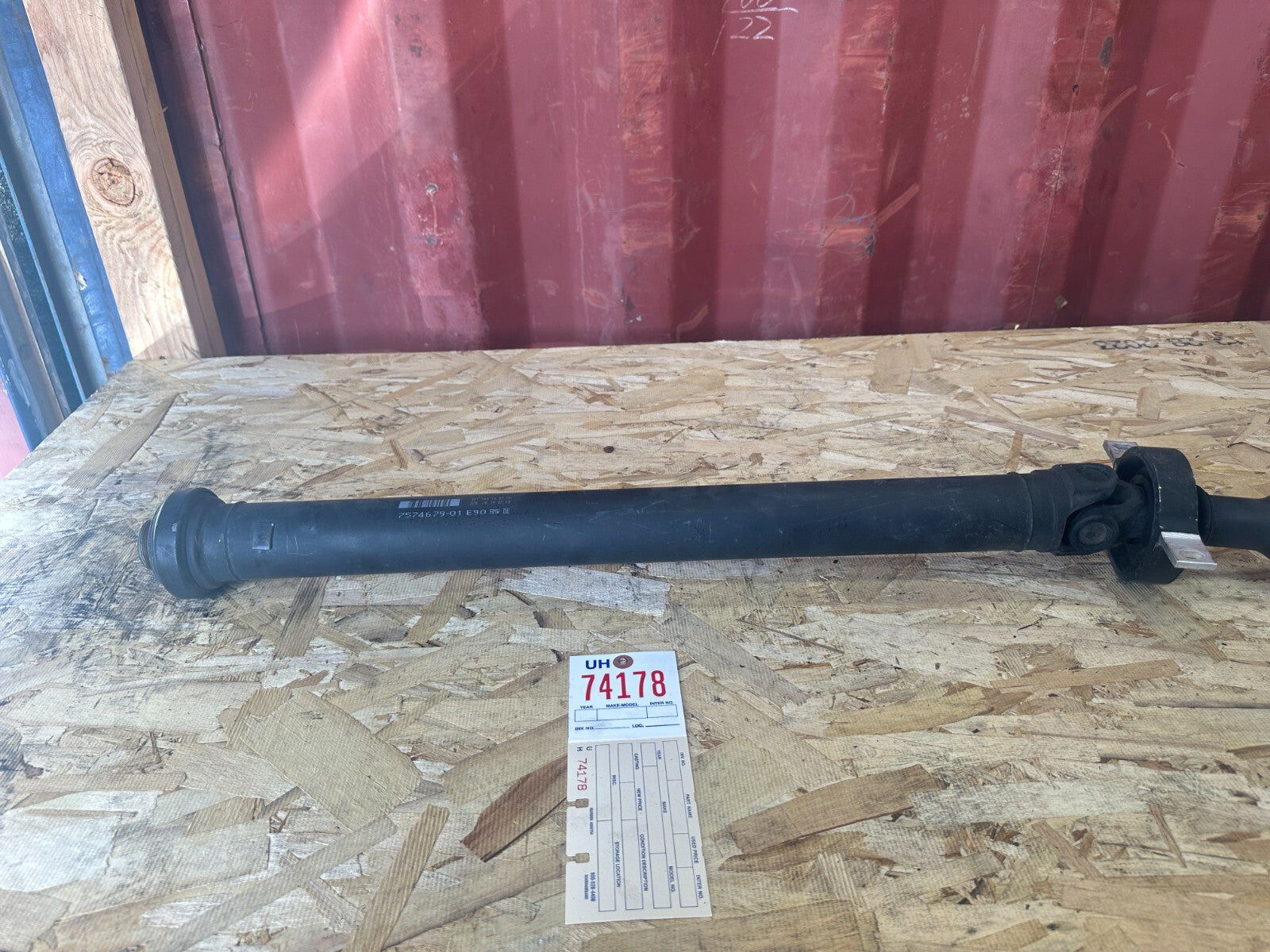 OEM BMW REAR DRIVESHAFT FITS AUTO 06-15 E9X E85 335xi X1 20iX 28iX 35iX 7574679