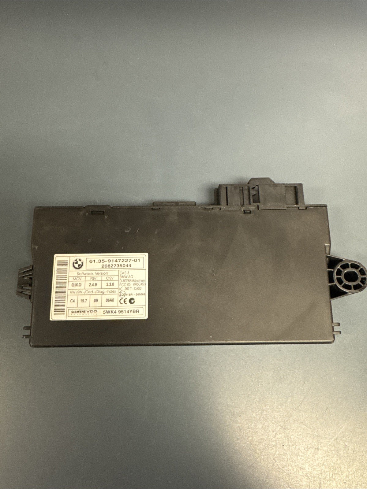 2007-2013 BMW 328i A/T N52 E90 E91 E92 E93 ECM ECU DME CAS KEY 7594483