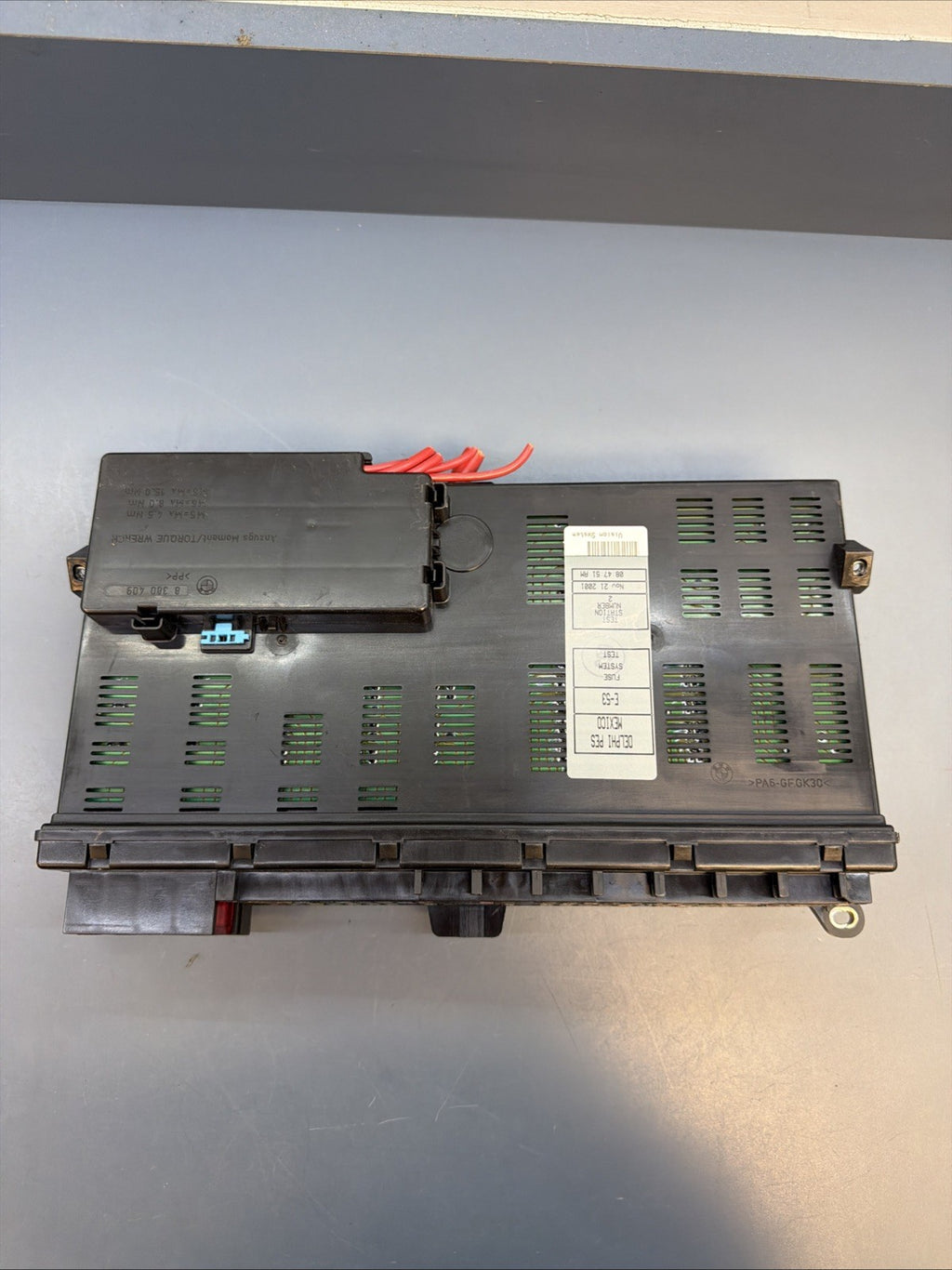00-06 BMW X5 E53 Front Under Dash Dashboard Fuse Relay Junction Box 8380407 OEM