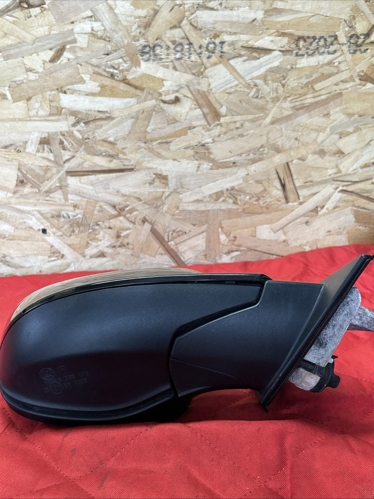 BMW X3 2011-2014 FRONT RIGHT PASSANGER SIDE VIEW POWER MIRROR 7205445 BLACK