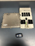 BMW F22 F30 F32 F15 F16 M235i 335i N55 ENGINE ECU DME FEM IGNITION KEY SET OEM
