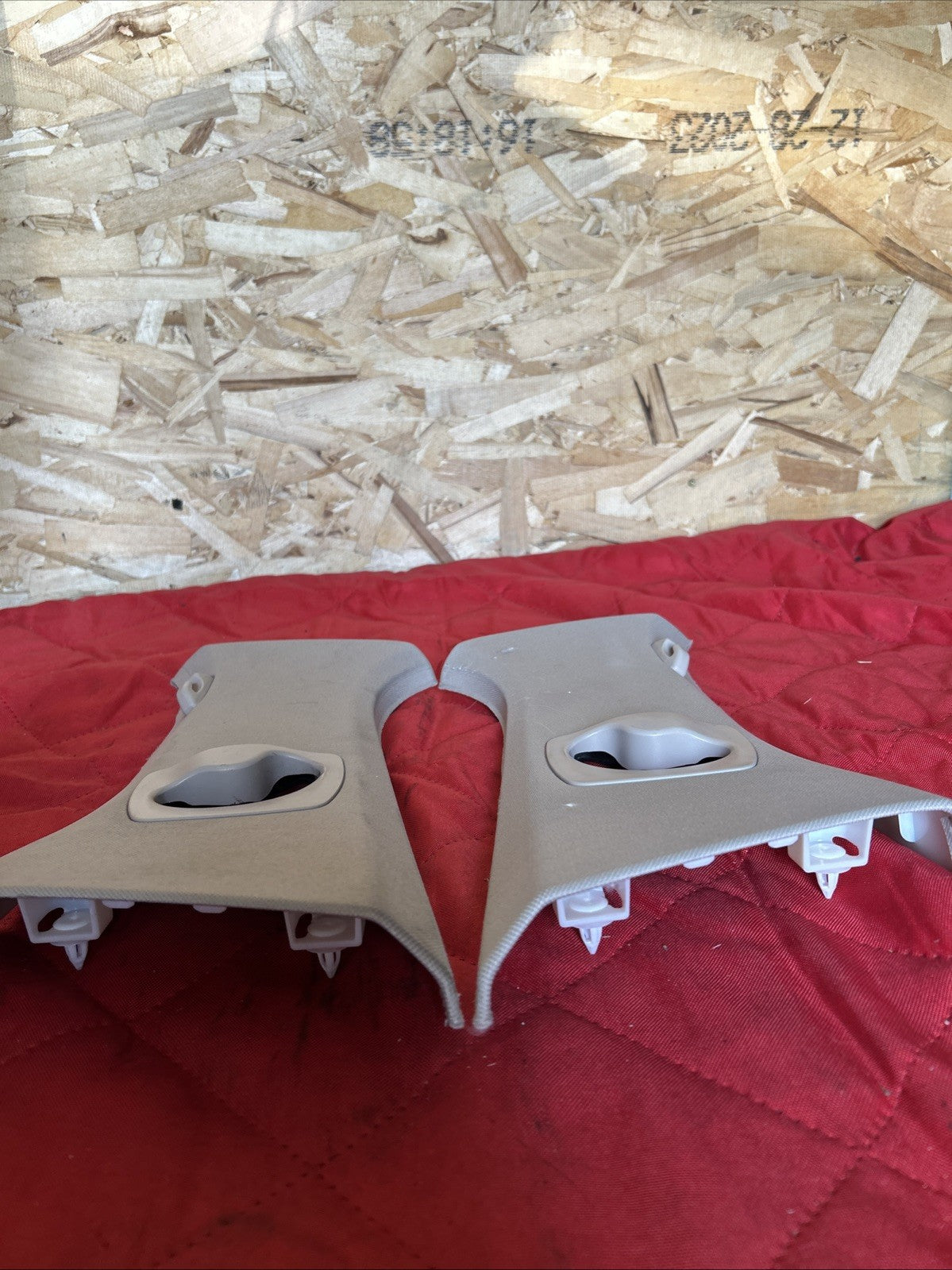 BMW 5 Series F10 F11 Trim B Pillar 9116349 9116350 Trim Cover Beige