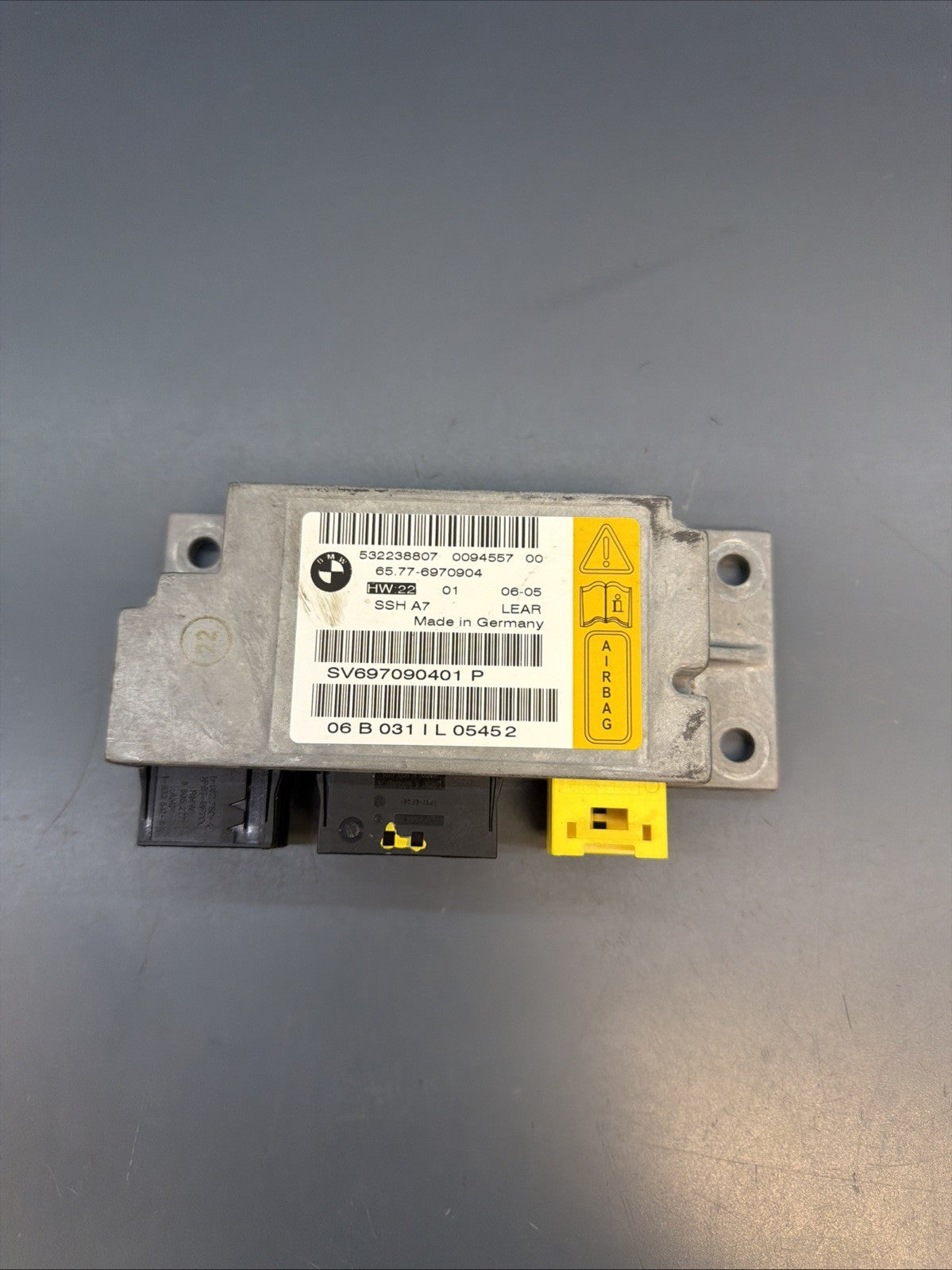 BMW E65 E66 7 SERIES SENSOR MODULE 6970904