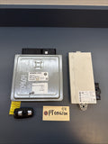 '06-08 BMW E60 E90 325i N52 Engine ECU DME MSV70 CAS Ignition Key Set 7561817