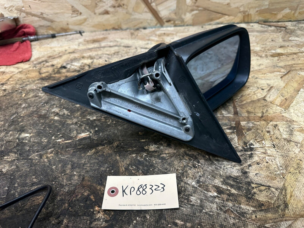 BMW E46 RIGHT PASSANGER SIDE MIRROR MYSTIC BLUE COMPLETE OEM BMW 0117351