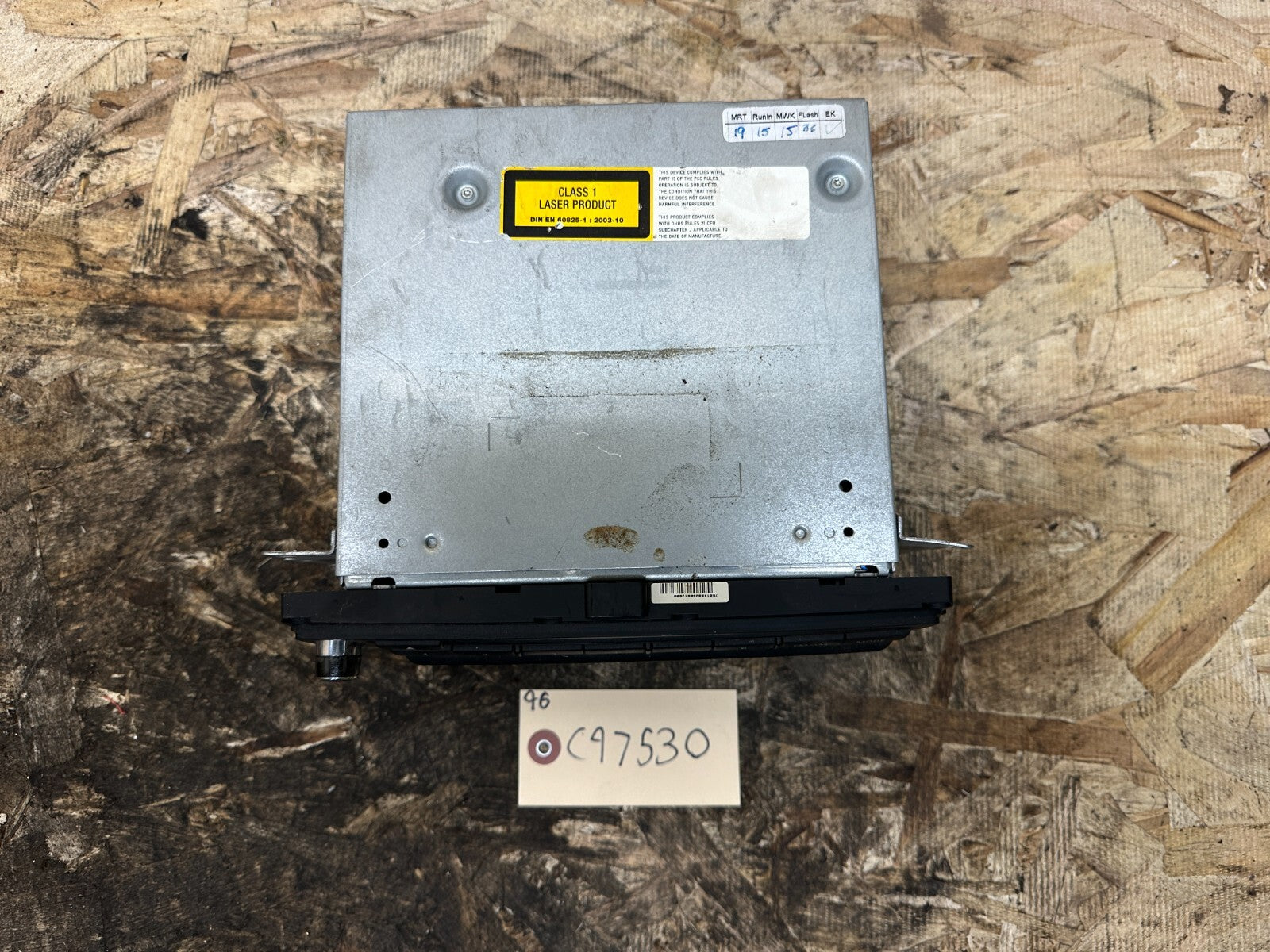 BMW 2006-2012 E90 3 SERIES FRONT NAVIGATION RADIO CD PLAYER OEM 9202828
