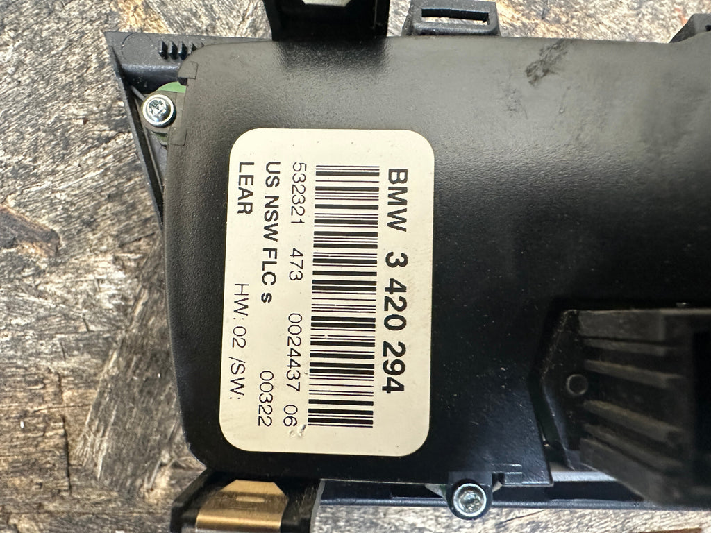 BMW 2006-2010 E83 LCI X3 FRONT HEADLIGHT DIMMER SWITCH BLACK OEM 3420294