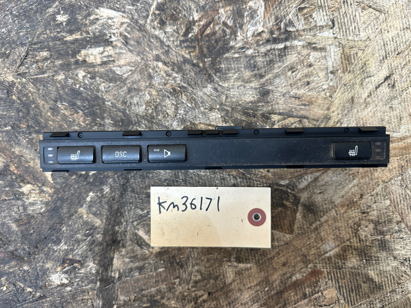 BMW 97-06 E46 3 SERIES CENTER CONSOLE DTC HEATED SEAT CONTROL PANEL OEM 6925505