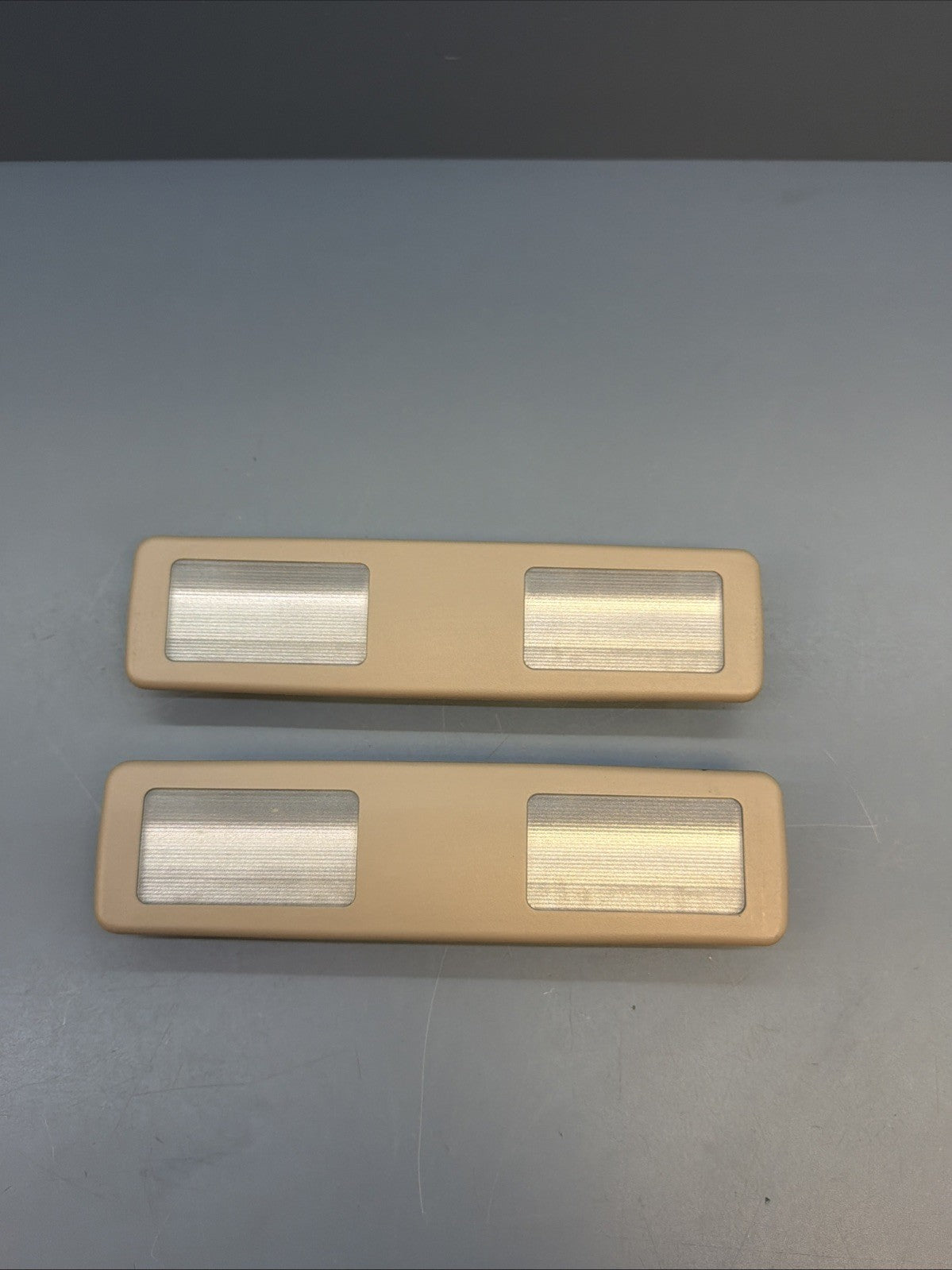89-95 Bmw E34 5 Series Right and Left Interior Mirror Light Lamp Beige 1382087