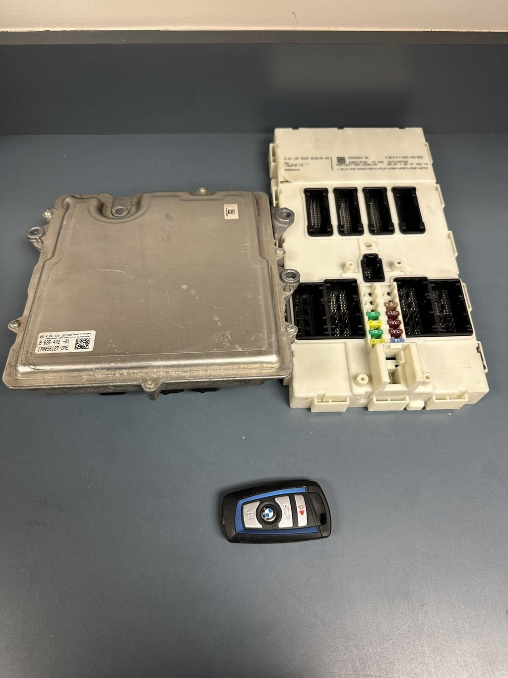BMW F22 F30 F32 F15 F16 M235i 335i N55 ENGINE ECU DME FEM IGNITION KEY SET OEM