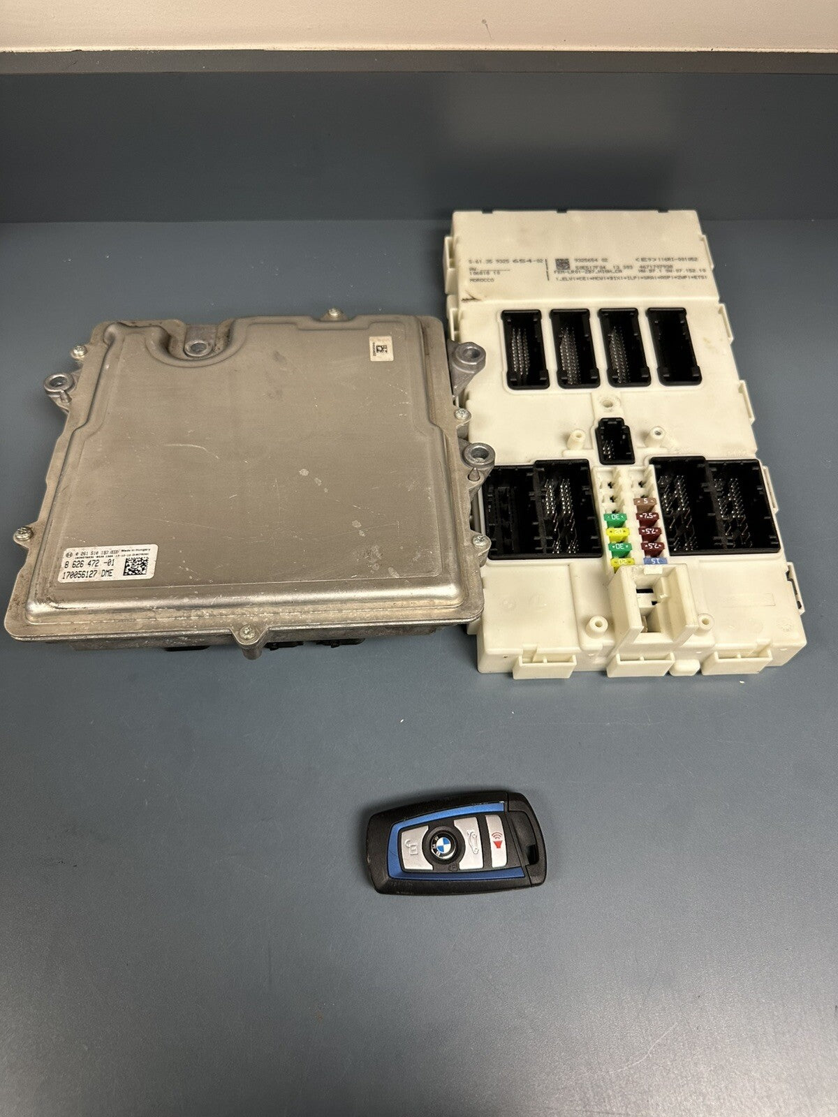 BMW F22 F30 F32 F15 F16 M235i 335i N55 ENGINE ECU DME FEM IGNITION KEY SET OEM