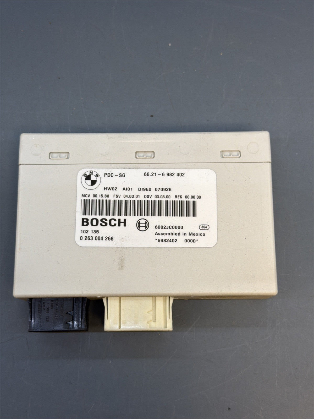 08-13 BMW E90 E91 E92 E93 M3 PDC Module BOSCH 6982402