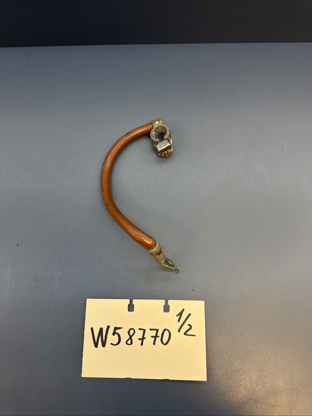 96-03 BMW E39 525i 528i 530i 540i NEGATIVE GROUND BATTERY CABLE 1436910 OEM