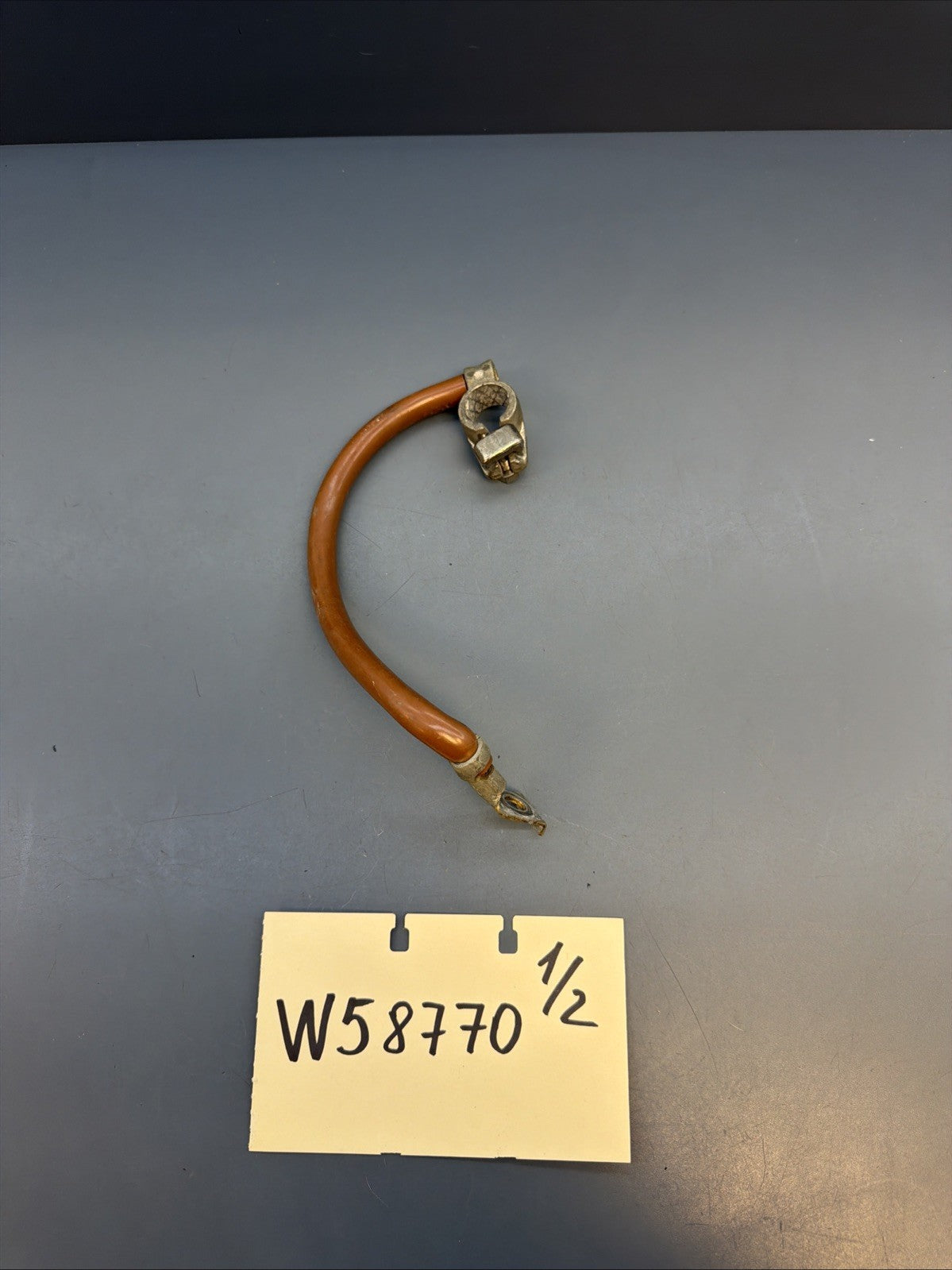 96-03 BMW E39 525i 528i 530i 540i NEGATIVE GROUND BATTERY CABLE 1436910 OEM