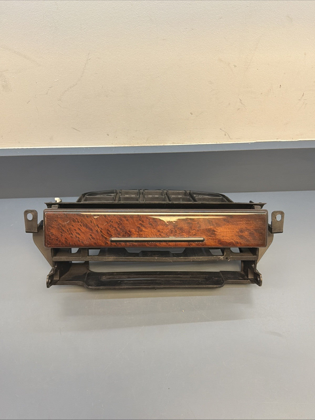 97-03 OEM BMW E39 525 528 530 540 Center Console Tray Panel Wood Trim 8184159