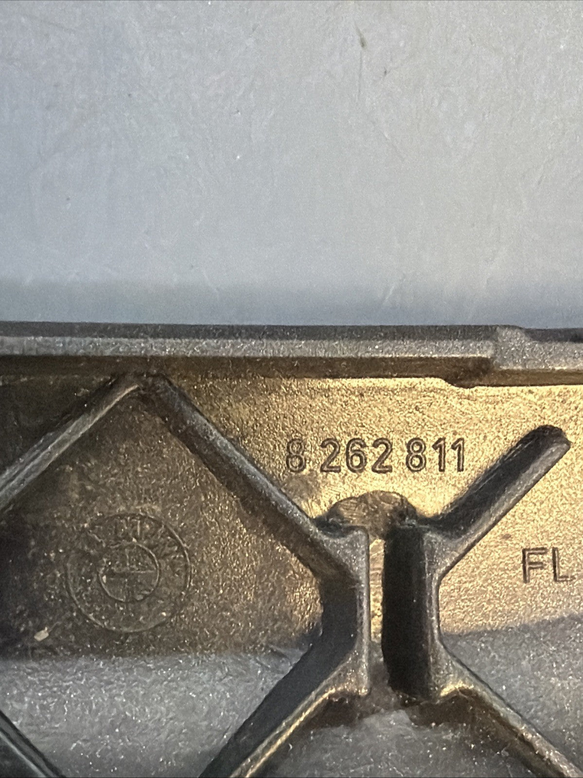 BMW X5 E53 Interior Front Left Door Card Handle Trim Graphite 8262811