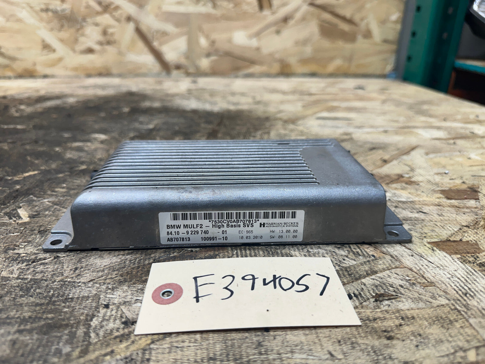 BMW 02-15 1 3 5 6 7 SERIES X1 X5 X6 Z4 ULF BLUETOOTH CONTROL MODULE OEM 9229740