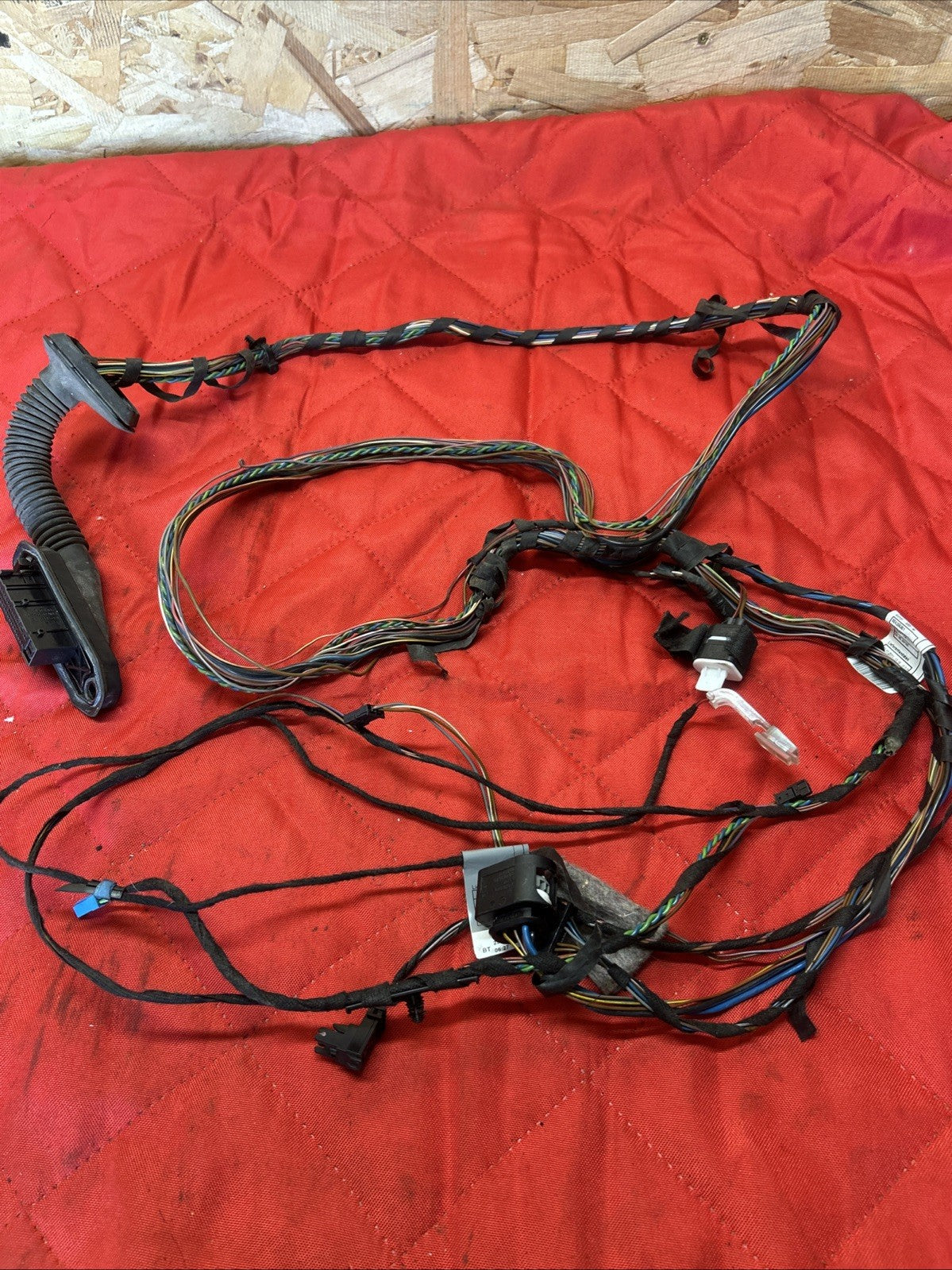 2007-2013 BMW X5 Rear Left/Right Door Wiring Harness 9243553 OEM
