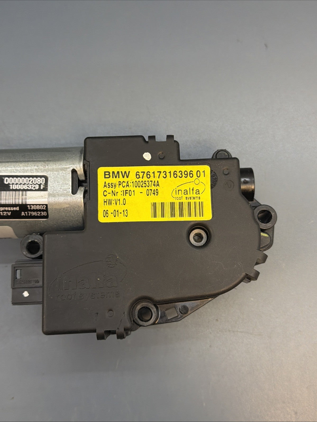 2011-2018 BMW X1 X3 X4 X5 Panoramic Sunroof Drive Motor 7316396 OEM