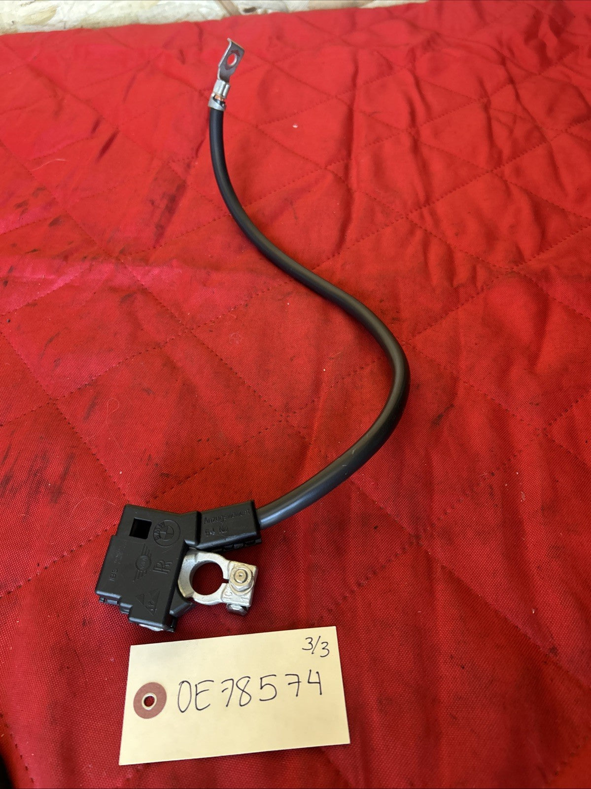 10-18 OEM BMW F01 F06 F07 F10 F12 F13 Negative Cable Terminal IBS Sensor 9302358