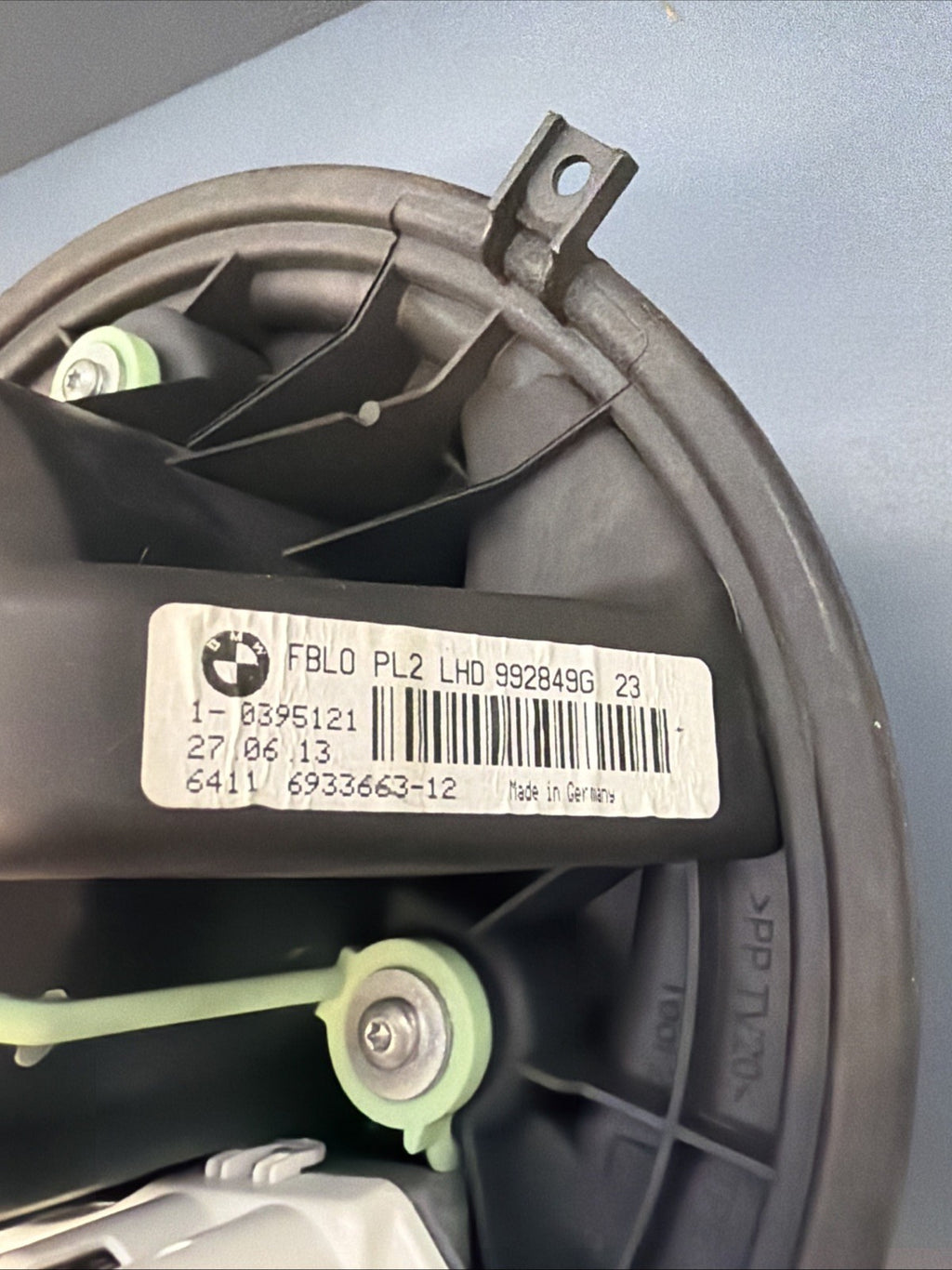 07-13 BMW X1 X3 E82 E90 E92 128I 135I 328I 335I HEATER BLOWER MOTOR FAN 6933663