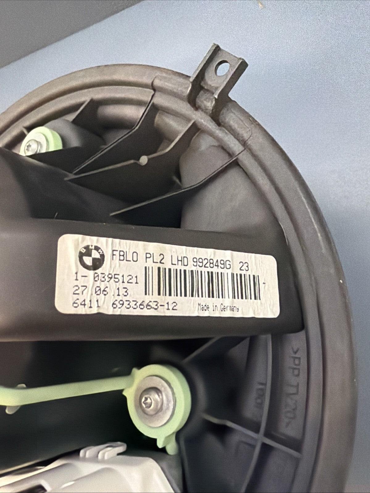 07-13 BMW X1 X3 E82 E90 E92 128I 135I 328I 335I HEATER BLOWER MOTOR FAN 6933663