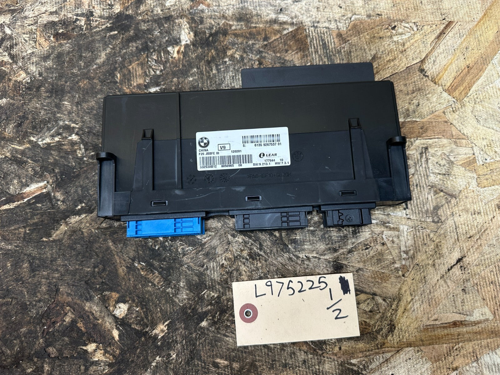 BMW 2011-2017 F25 X3 BODY CONTROL MODULE JUNCTION BOX BCM OEM 9267537