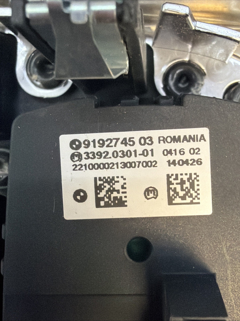 2011-2016 Fits BMW 5-Series Headlight Lamp Switch Control Oem 9192745 Trim Bezel