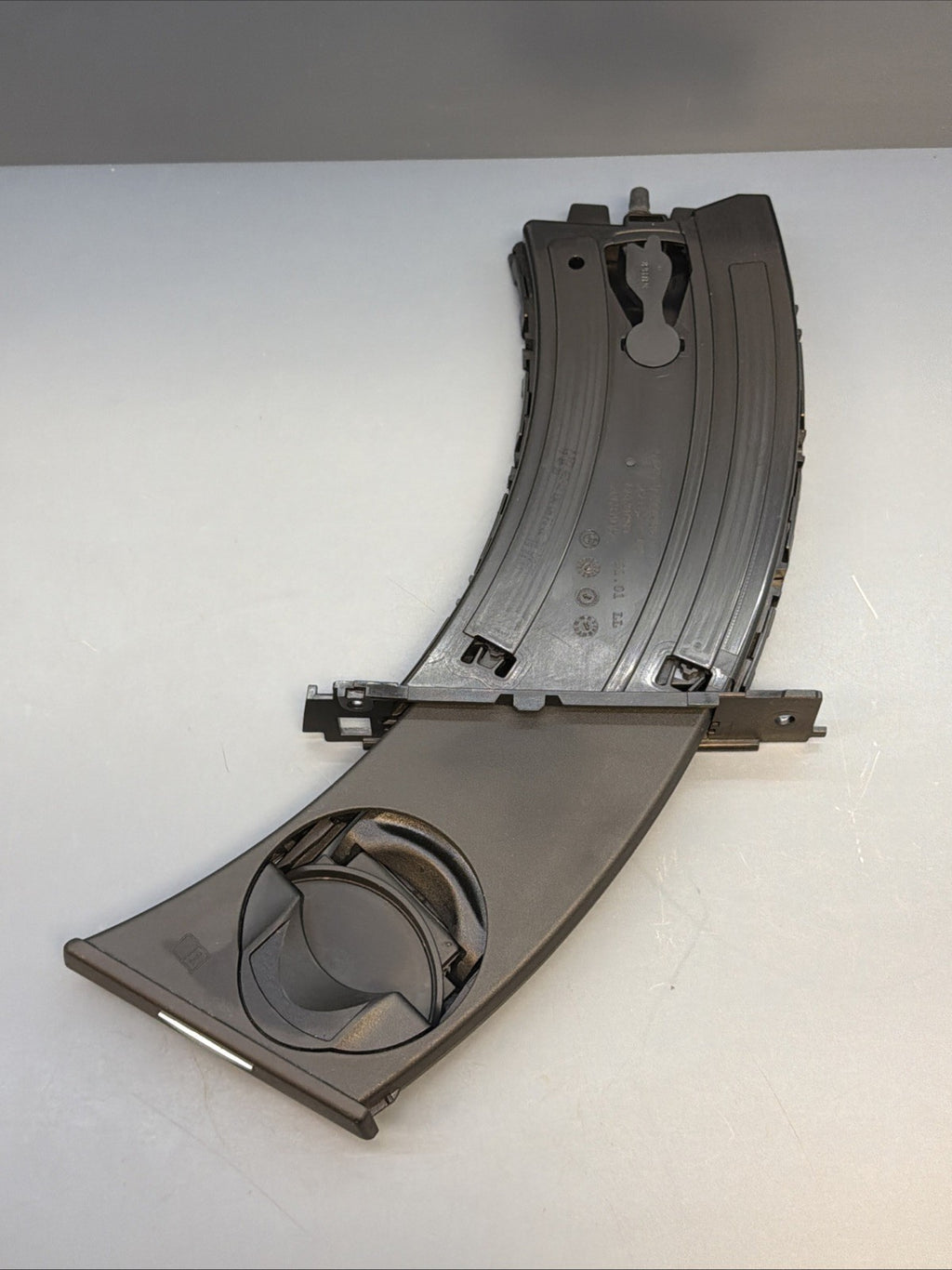 2006-2013 BMW 328i 330i 335i M3 Left Driver Cup Holder OEM 7127406 BLACK