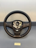 2011-2013 BMW X5 E70 XDRIVE35I FRONT LEFT STEERING WHEEL LEATHER BLACK HEATED