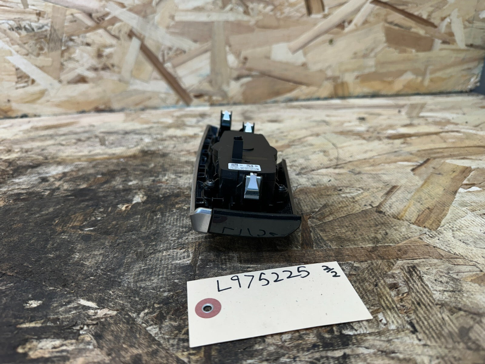 BMW 11-17 F25 X3 F10 5 SERIES FOG/HEADLIGHT CONTROL PANEL BLACK OEM 9192745