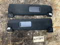 BMW 2002-2008 E85 E86 Z4 BLACK SUN VISOR SET 2PC OEM 7146476+7146475