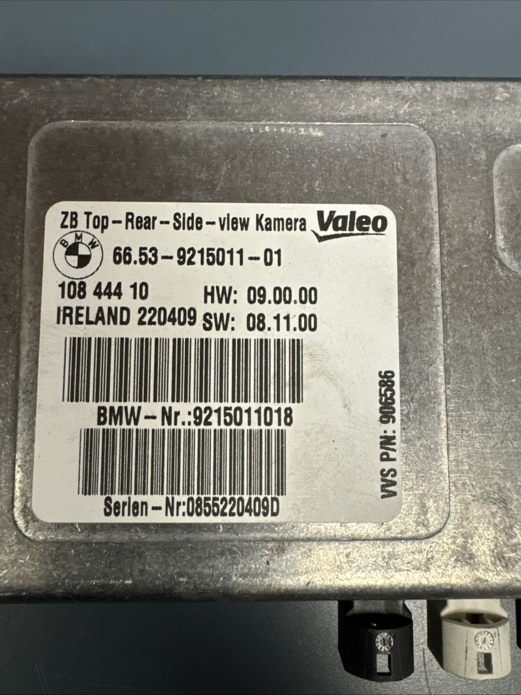 BMW F01 F30 F36 F10 F06 F12 F80 F82 Top Rear Side View Camera Control Module OEM
