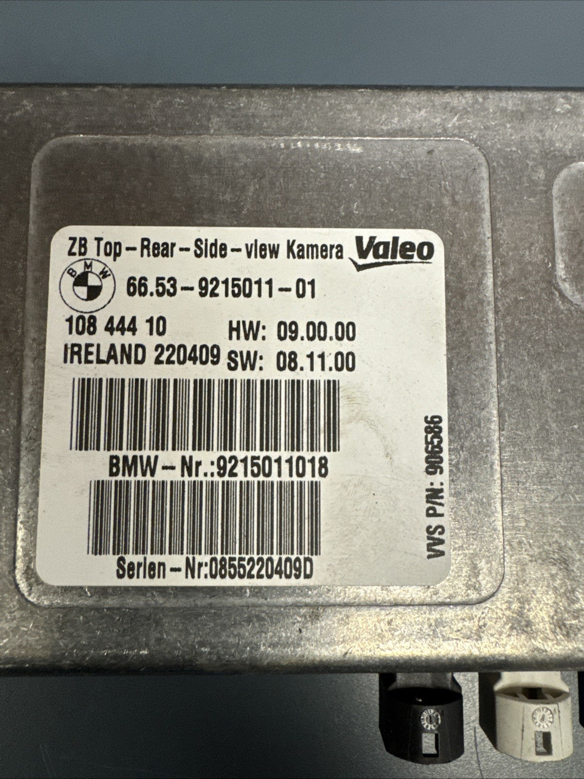 BMW F01 F30 F36 F10 F06 F12 F80 F82 Top Rear Side View Camera Control Module OEM
