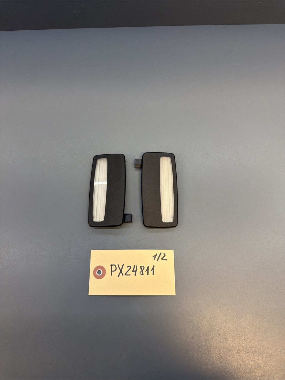 07-13 BMW 328i 335i E93 Front Sunvisior Vanity Light PAIR 6966491 OEM BLACK