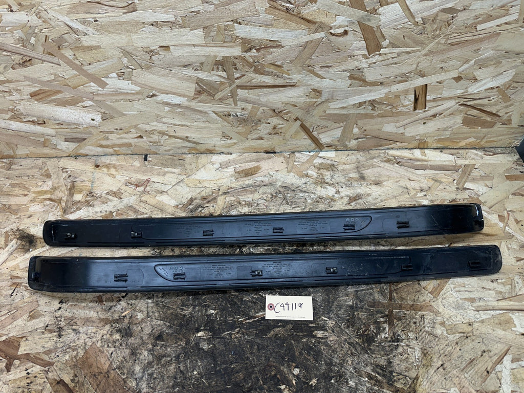 BMW 2006-2013 E92 INTERIOR LEFT+RIGHT DOOR SILL COVER M EDITION OEM 7900807/8