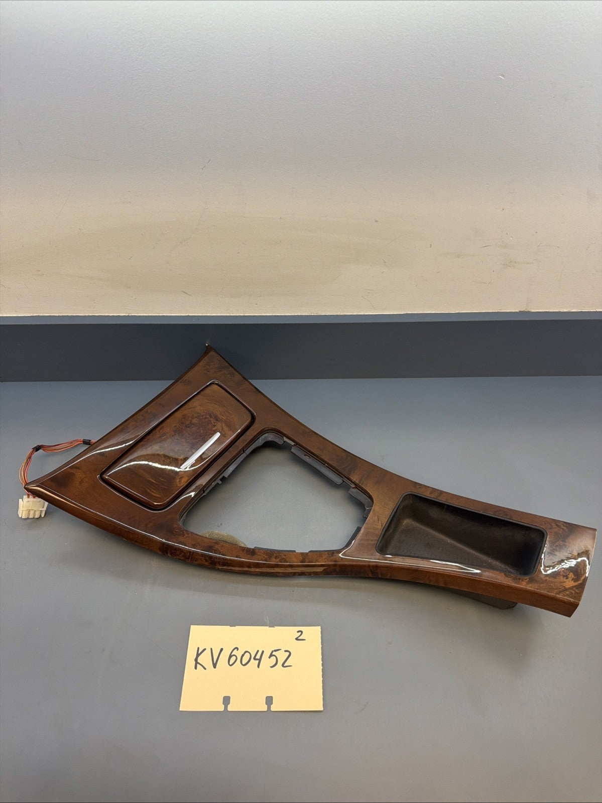2006 BMW E90 E92 328i 335i CENTER CONSOLE WOOD CIC TRIM OEM