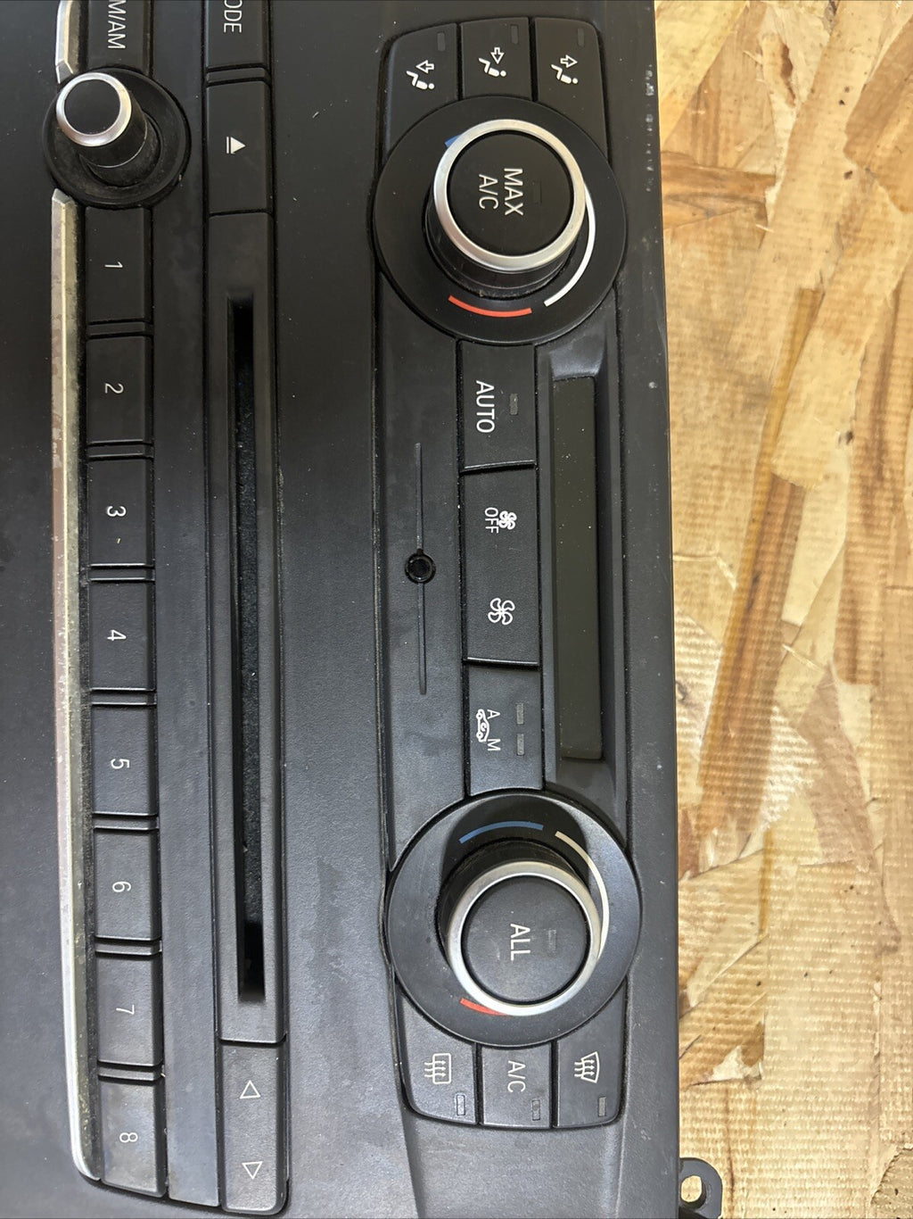 OEM BMW X3 F25 CLIMATE A/C CONTROL RADIO PANEL 9312721