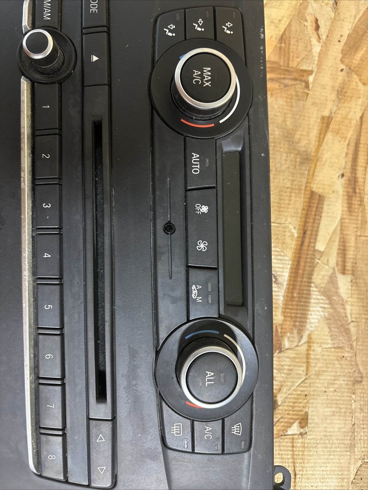 OEM BMW X3 F25 CLIMATE A/C CONTROL RADIO PANEL 9312721