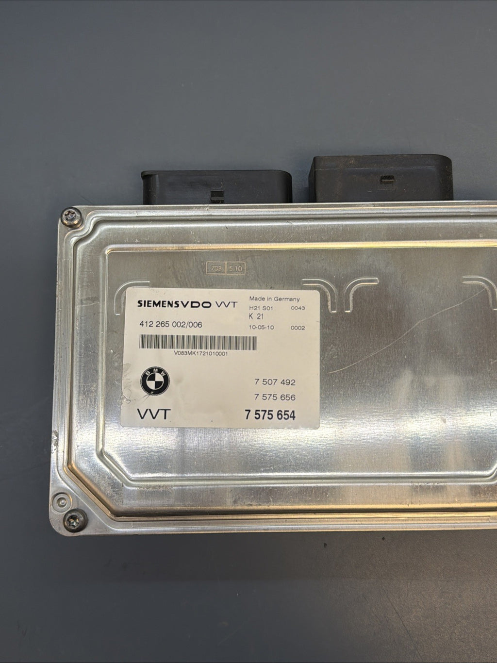 200-2010 BMW 550i 650i E60 E61 E63 Valvetronic Control Module OEM 7575654