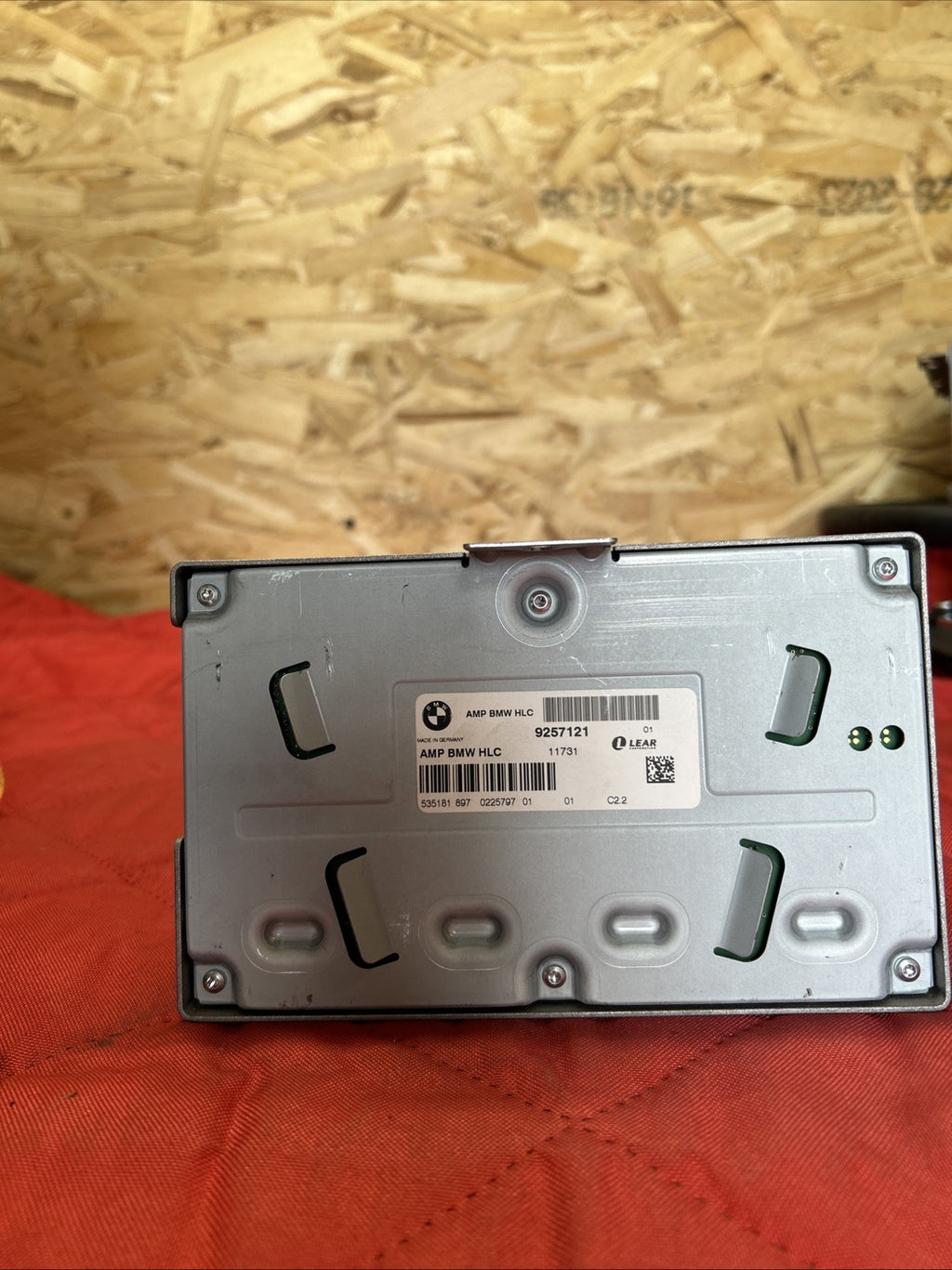 BMW 2011-2014 F25 X3 HiFi RADIO AMP AUDIO AMPLIFIER OEM 9257121