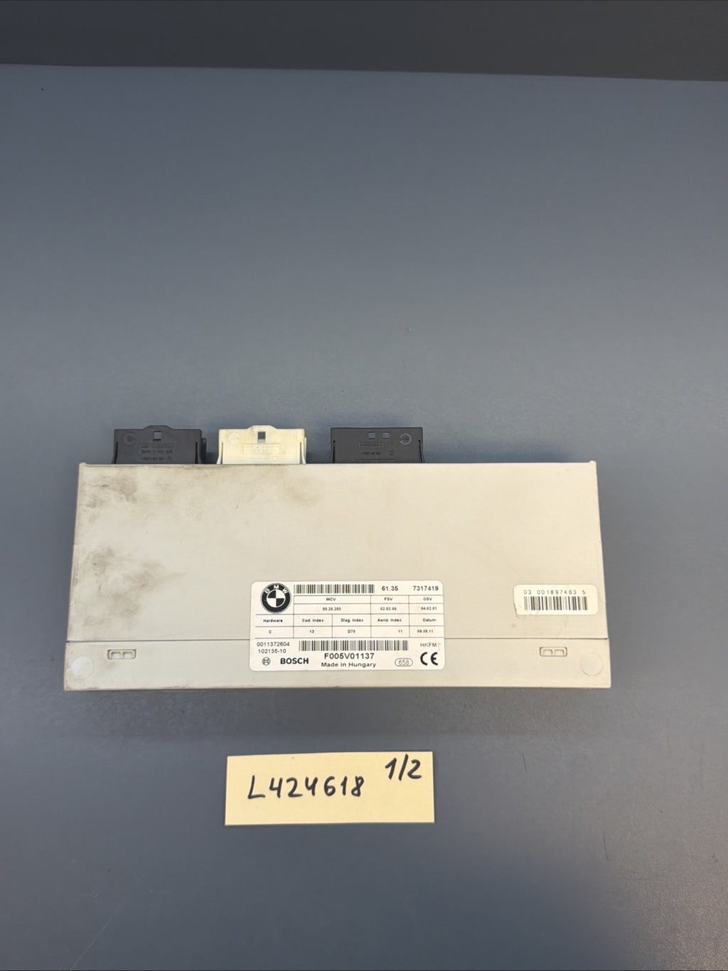 07-14 BMW X5 X6 X5M X6M Rear Tail Gate Liftgate Control Module Unit 7317419 OEM